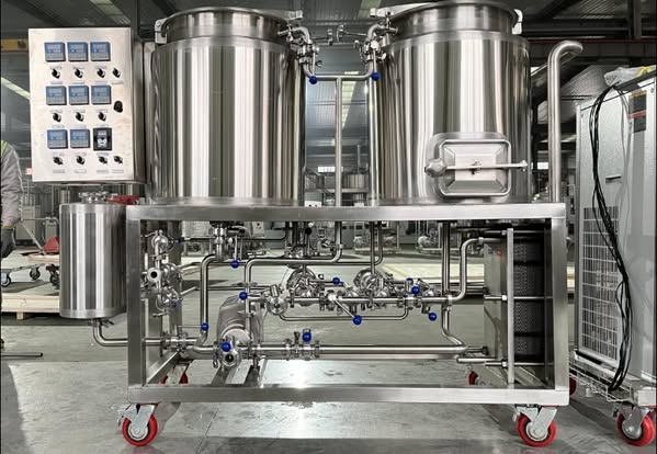 Hệ nấu bia 100L chuyên nghiệp - Complete Brewing System